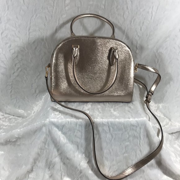 Kate Spade Reiley Laurel Way Rose Gold Satchel - Picture 4 of 10